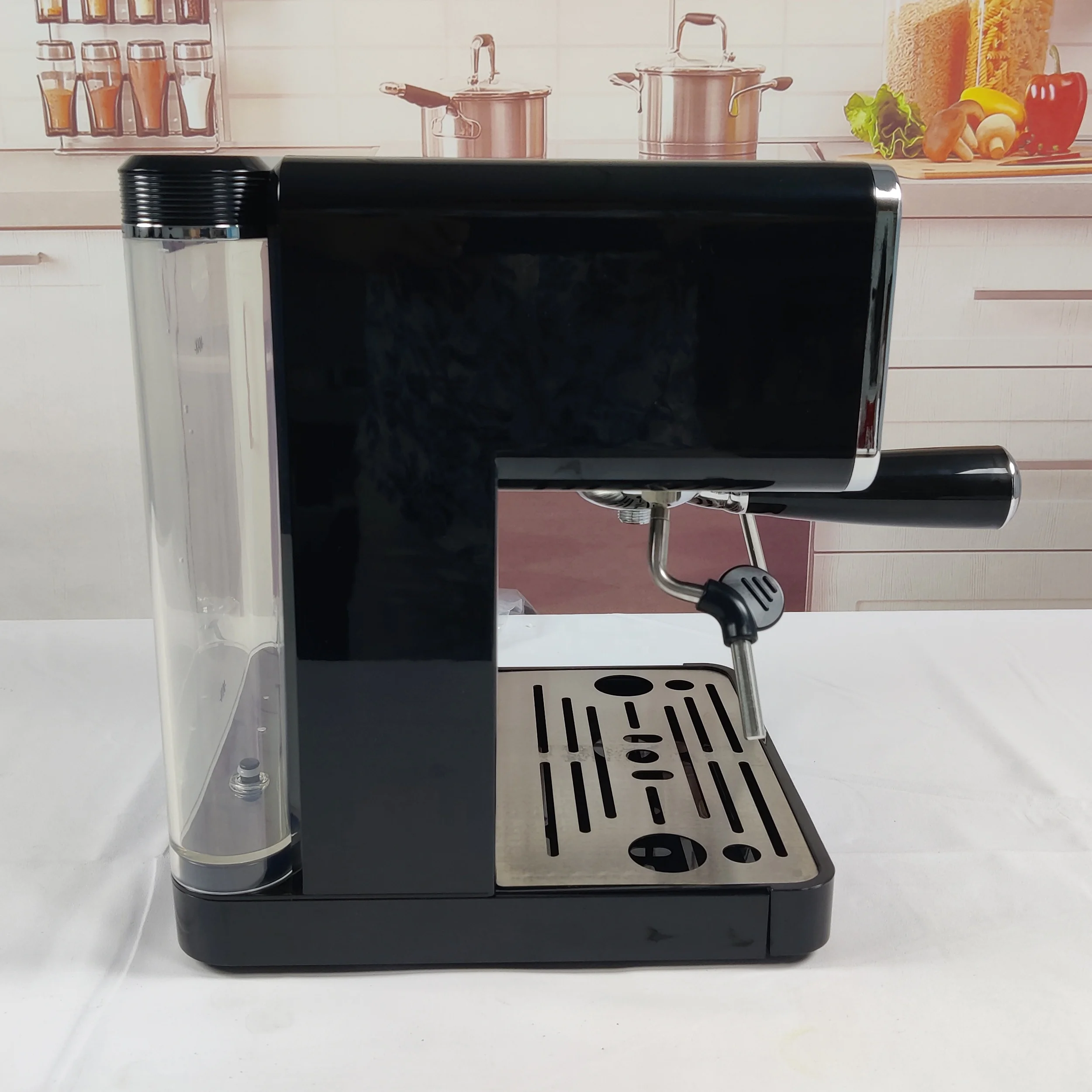 ST Wholesale Cheap Customized Small Home Use Milk Frothing Steam Moka Macchiato Espresso Machine Coffee Maker