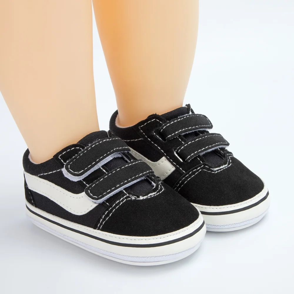 2023 เด็กใหม่ผ้าใบรองเท้าผ้าใบ Anti-SLIP ลายสก๊อตนุ่มเด็กทารกเด็กผู้หญิงรองเท้าทารกแรกเกิด First Walkers เด็กทารก unisex Casual รองเท้า
