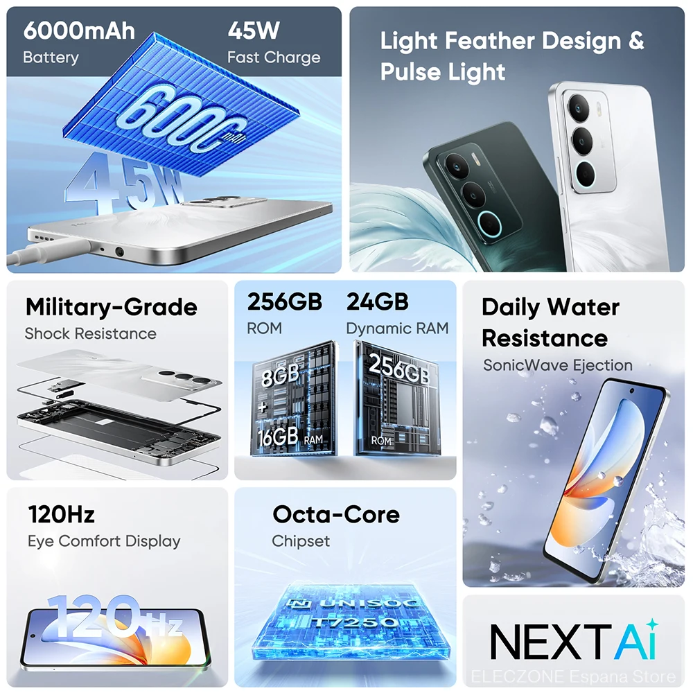 [Weltpremiere] Realme C71 Smartphone 6300 mAh Akku 45 W Ladung 6,67 Zoll 120 Hz Display 50 MP Kamera UNISOC T7250 Chipsatz NFC IP64