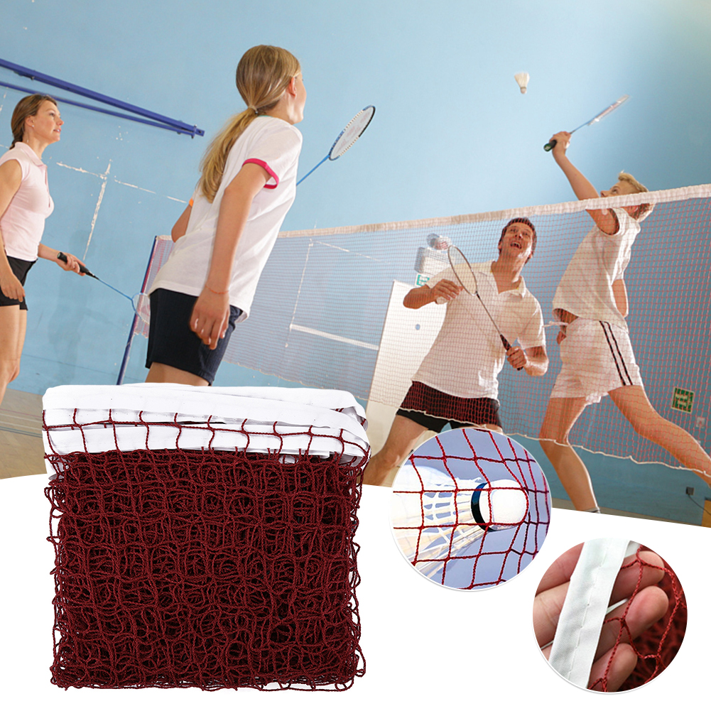 Filet de badminton en polypropylène, installation facile, remplacement, tennis, volley-ball
