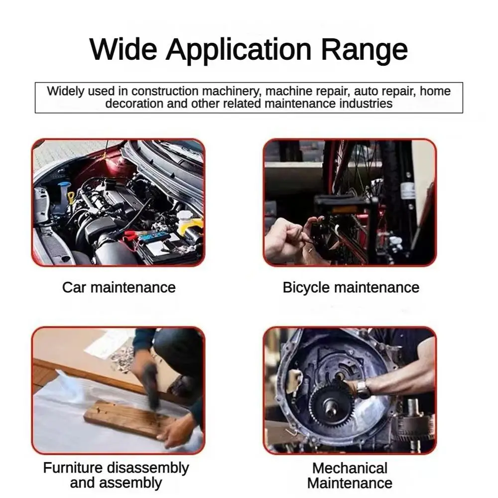 Screwdriver Kit Set Mini Small Portable Radish Head Screw Driver Precision Car Repair Tools Transparent Handle Repair Hand Tools