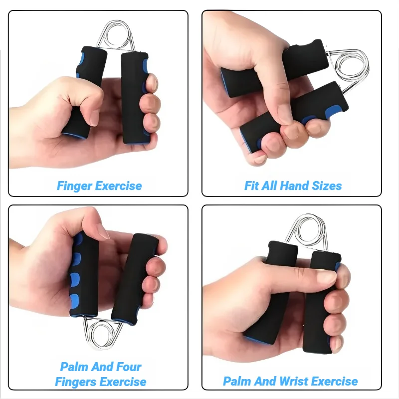 Hand Grip Finger Strength Trainer Power Exerciser Sponge Forearm Strengthener Carpal Expander Sport Muscle Trainin