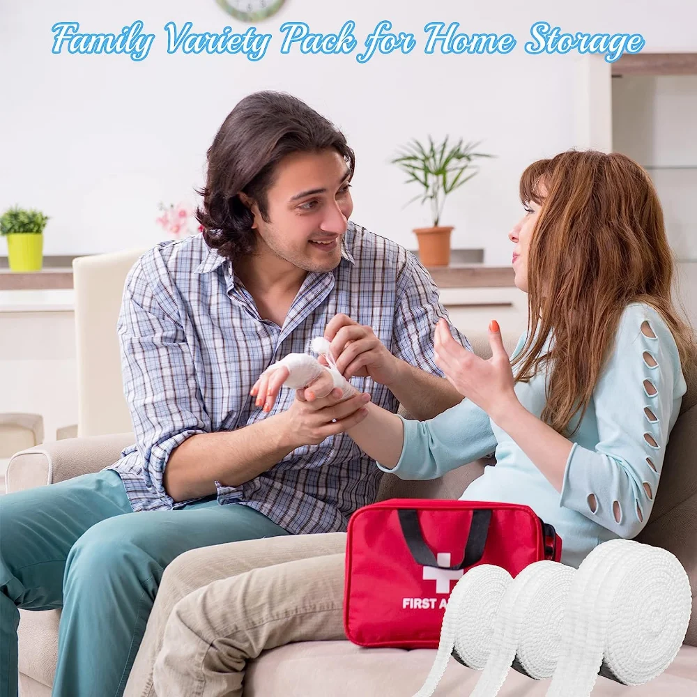 1Roll Net Tubular Bandage Elastic Mesh Wound Dressing Tubing Gauze Breathable Bandage Stretch Tube Bandages for Wrist Elbow Knee