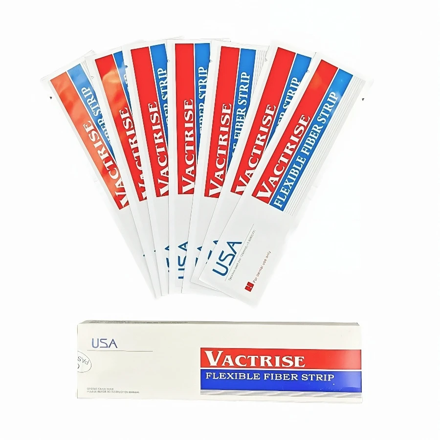 3/7 pces dental tira de fibra de vidro tala flexível tira de fibra luz-resina cura tiras de ligação material odontológico