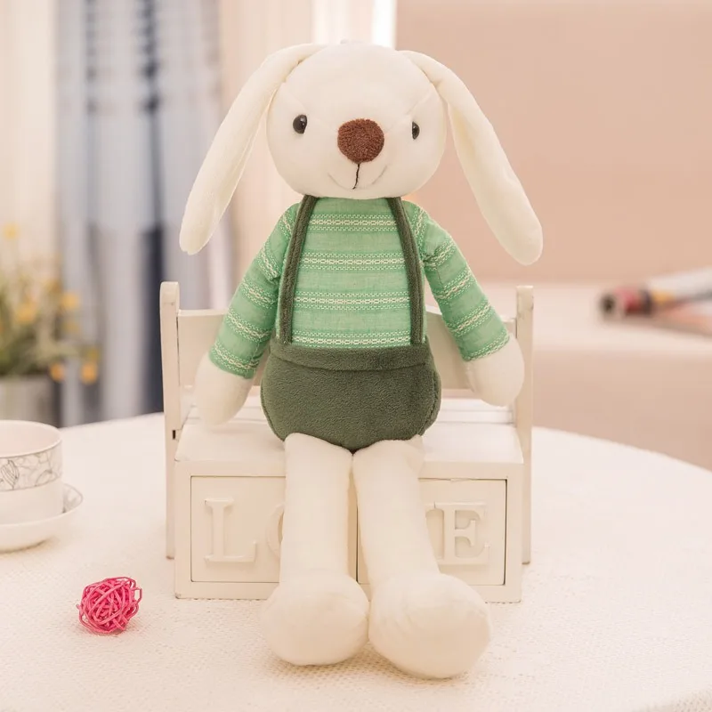 1pc niedlichen langohr igen Kaninchen puppe Puppe Party Event Geschenk Bett Puppe Kissen Sofa Plüsch Dekoration