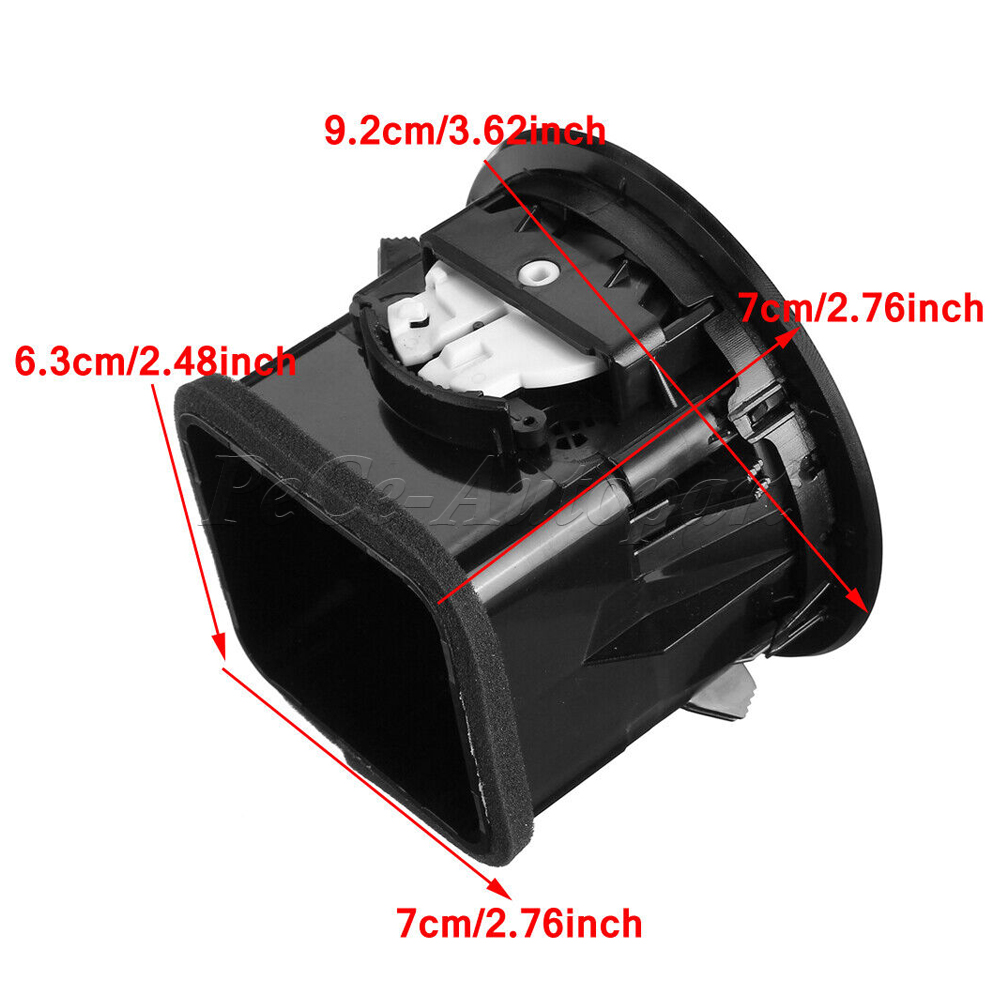 13417363 2201099 13365420   新しい A/C エアベントカバーアウトレットグリルブラック/クロームオペル ADAM CORSA D MK3 Vauxhall に適合