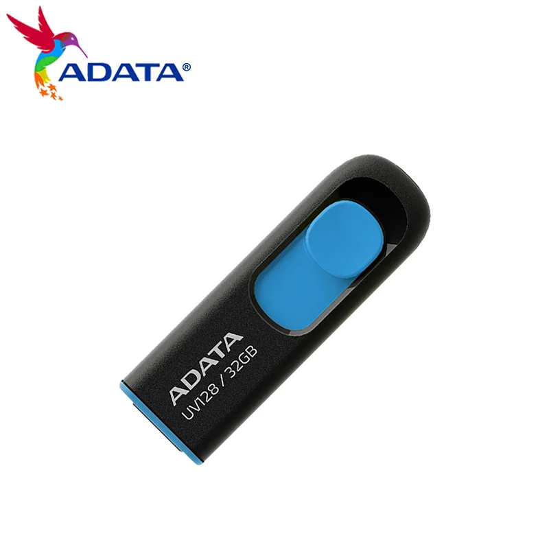 USB-флеш-накопитель Adata UV128, USB 3,2, 1 поколение, 128 ГБ, 64 ГБ, 32 ГБ, 256 ГБ