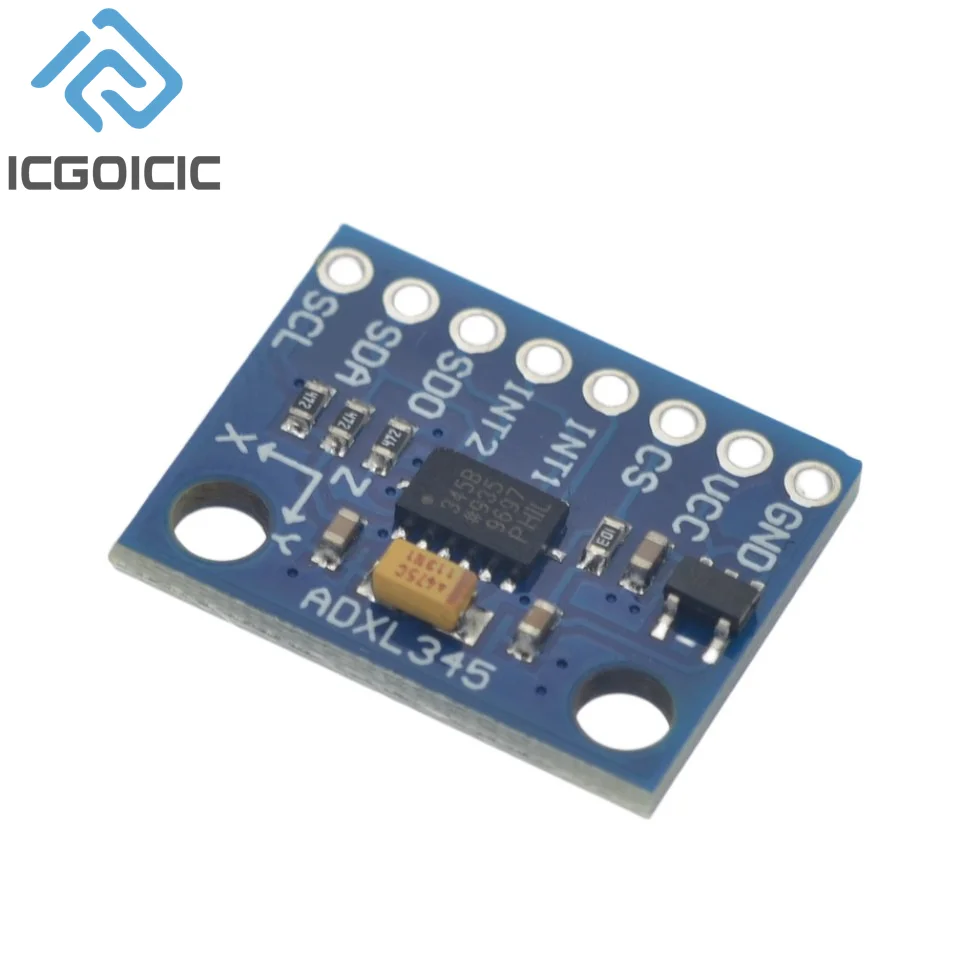 GY-291 Adxl345 3-As Digitale Zwaartekracht Sensor Versnelling Module Iic/Spi Transmissie Module Kantelsensor Voor Arduino
