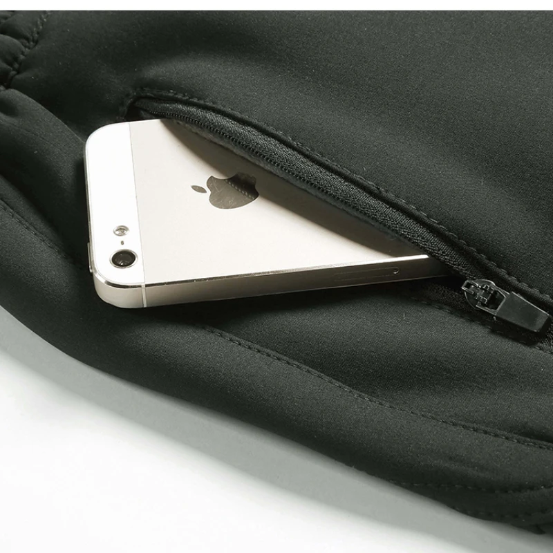 2024 ขนาดใหญ่กันน้ํากางเกงผู้ชาย Soft SHELL ขนแกะกางเกงชายกลางแจ้ง PLUS ขนาดใหญ่ 9XL 4XL 8XL ทํางานฤดูหนาวฤดูใบไม้ร่วงสีดํา