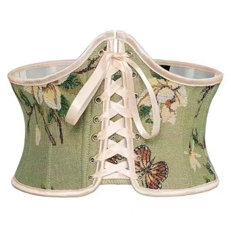 เซ็กซี่เข็มขัดรัดตัวสําหรับผู้หญิง Body Shaper Girdle แฟชั่นเอวเทรนเนอร์ Shapewear Fajas Lolita Cummerbunds สุภาพสตรี Shaping เสื้อผ้า