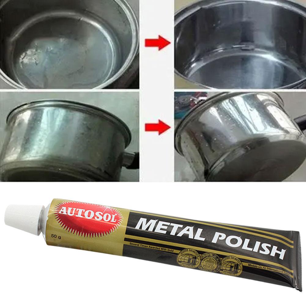 50g Metal Polishing Cream Knife Machine Polishing Wax Mirror Stainless Steel Ceramic Hardware Watch Polishing Paste Rust Remover