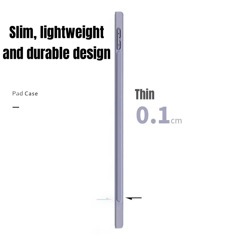 Para Apple iPad 10 10,9 pulgadas 2022 A2757 A2777 funda para tableta funda inteligente con tapa magnética para iPad 10. a generación 10,9''