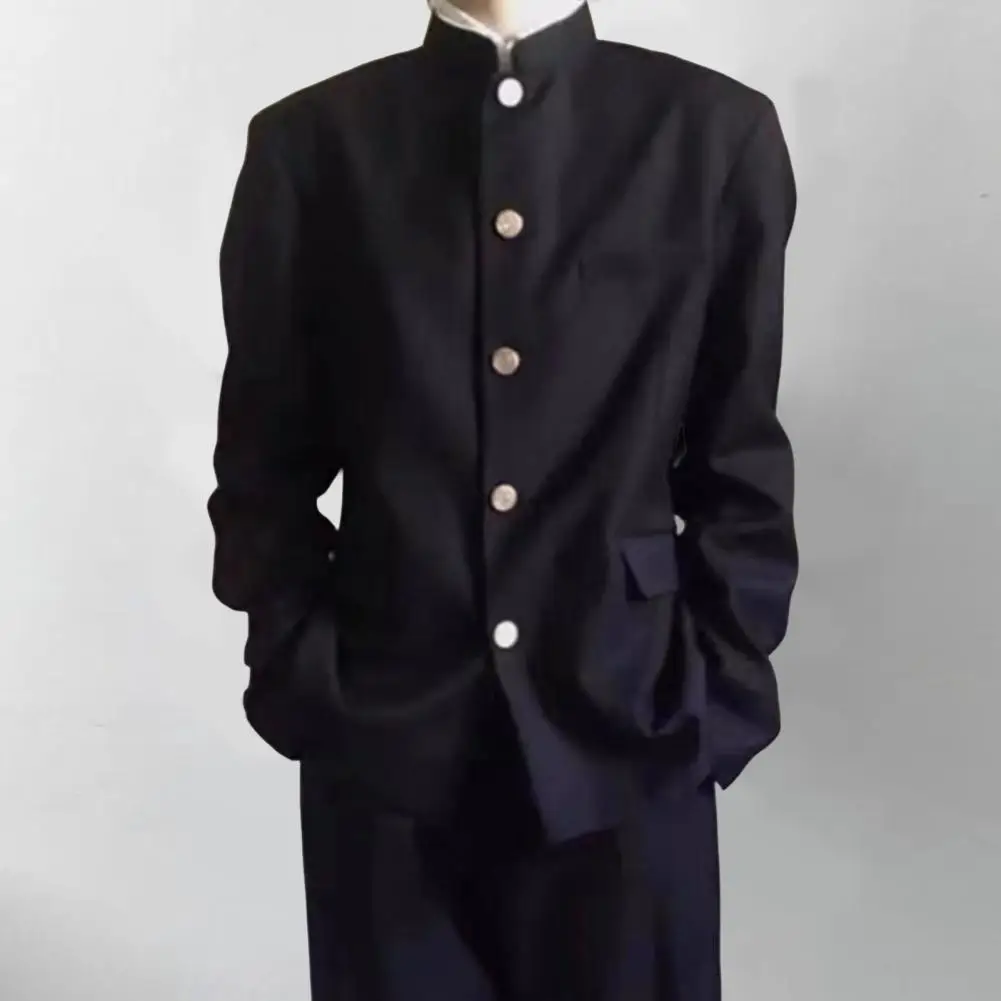 Uniforme escolar estilo japonês dk blazers masculino estilo ocidental terno streetwear alta frescura moda combinando explosão streetsuit