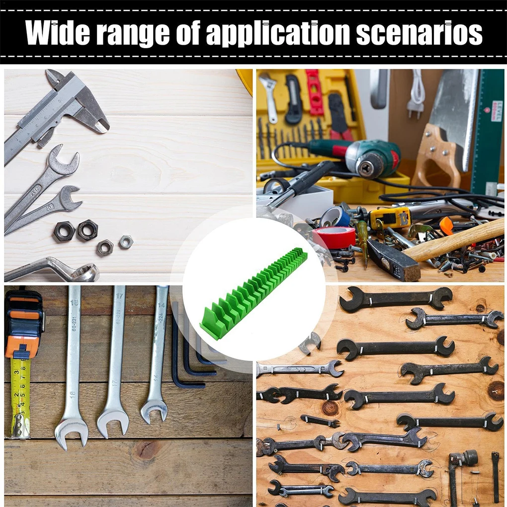 20-Pocket Magnetic Wrench Organizer Wrench Organizer Set for Tool Box Wrench Holder for Tool Durable Spanners Storage Organizer