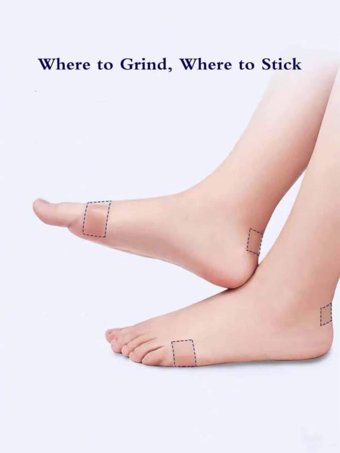 Silicone Gel Heel Stickers Heel Protector Biomimetic Anti Pain Relief Foot Care Products Multifunctional Invisible Heel Inserts