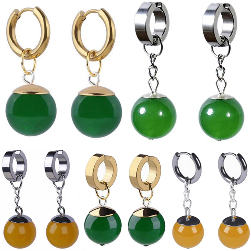 Anime Kakarotto Son Goku Vegeta Cosplay Zamasu Potara Orecchini Clip per le orecchie Stud Donna Uomo Accessori per gioielli unisex Puntelli pendenti