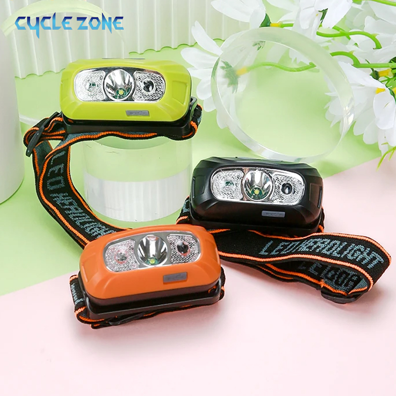 Mini lampada frontale con sensore ricaricabile potente pesca campeggio torcia frontale USB COB LED torcia frontale fari lanterna anteriore