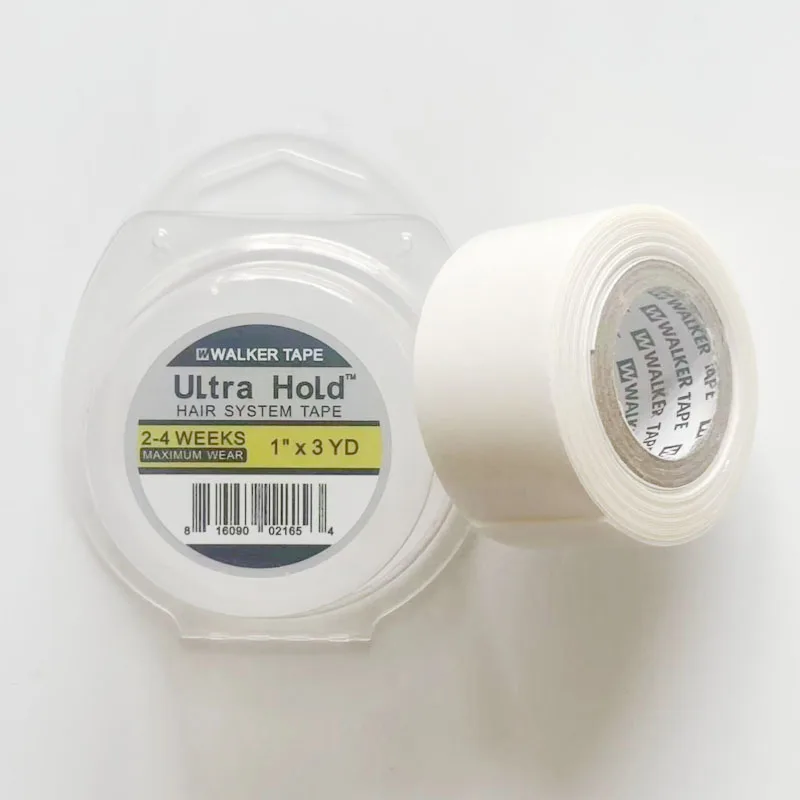 1 ม้วน 3 หลา Walker Tape Ultra Hold กาวสองหน้าผมระบบเทปม้วนสําหรับวิกผม Toupee