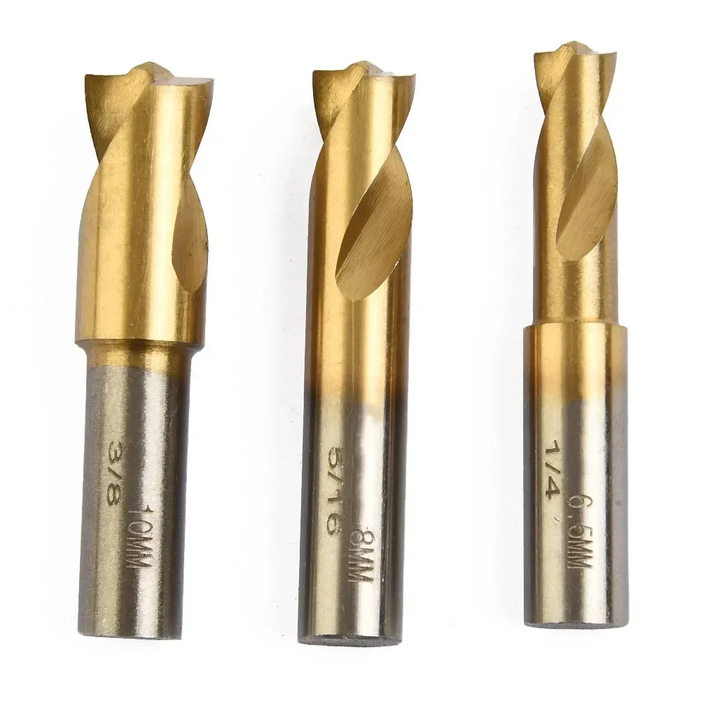 6,5/8/10mmHSS Kobalt Spot Schweiß Bohrer Bits Cutter Schweißen Bohrer Titan Überzug Senker Bit Für entfernen Schweißen Spot