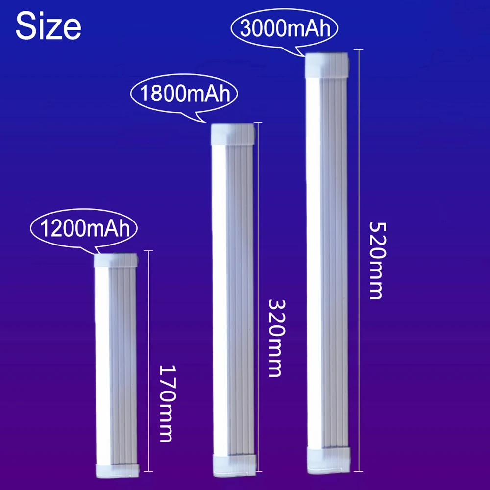 LED Video Light Wand มือถือแขวนเติมแสงการถ่ายภาพโคมไฟโคมไฟข้างเตียงแบบชาร์จไฟได้ LIGHT STICK สําหรับ Vlog ที่ถ่ายทอดสด