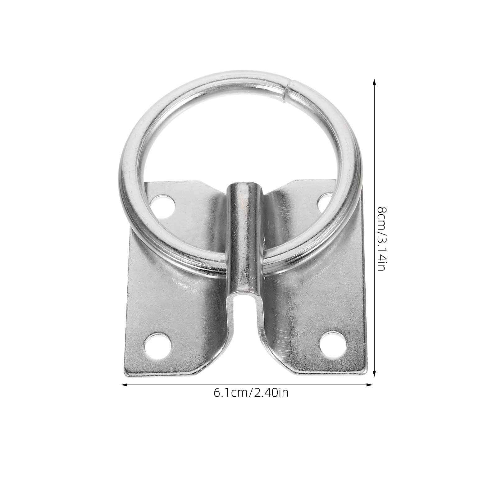 4pcs Horse Tie Ring Fasteners Equestrian Hooks Horse Safe Tie Blocker Ring Horse Training Equipment Accessories
