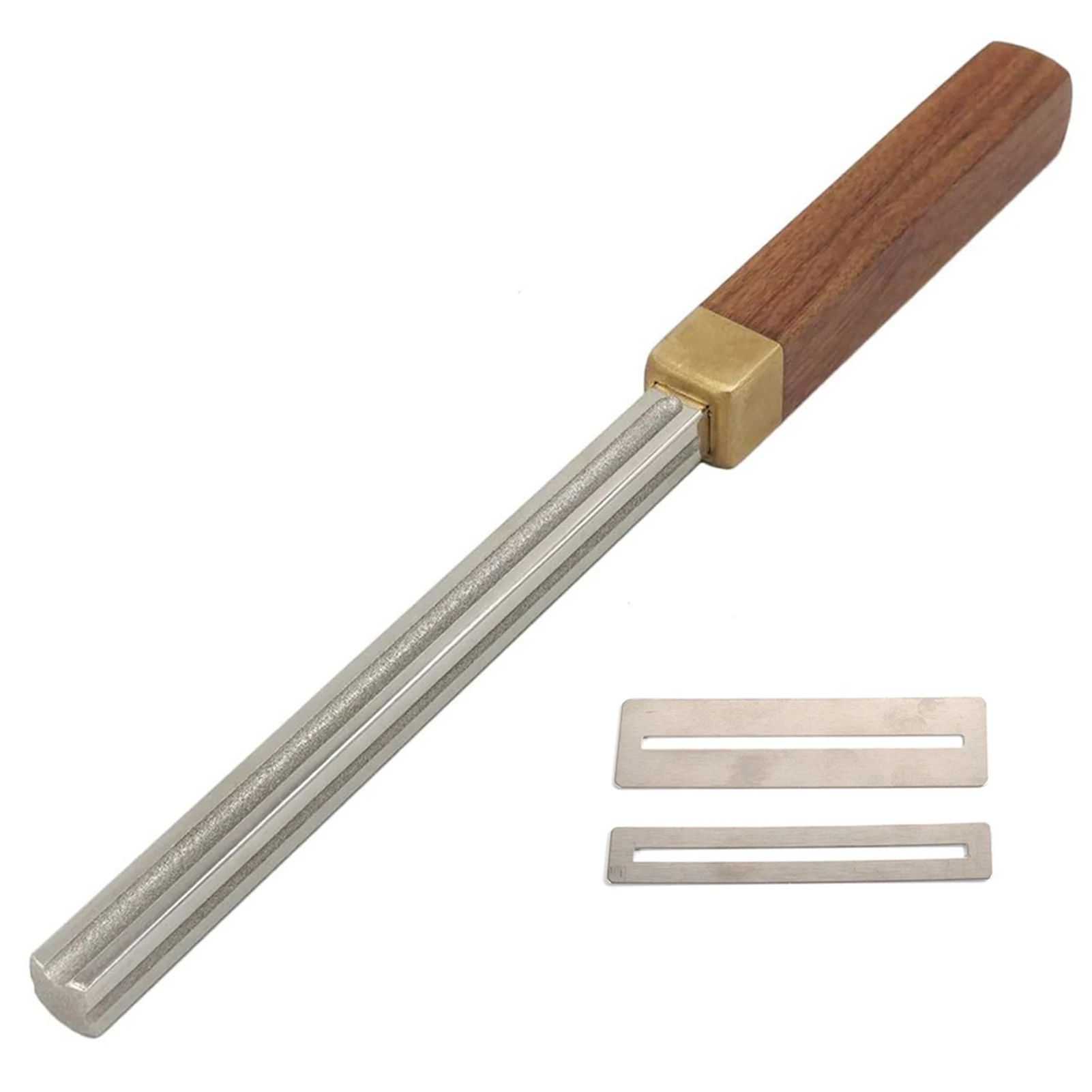 Lima De Traste De Guitarra De Diamante, Accesorio Extra Estrecho, Medio Y Ancho, 4 Bordes Con 2 Piezas De Protector De Diapason
