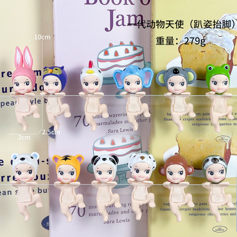 Blind Box Sonny Angel Generation Animal Handheld Mini Phone Decoration Car Exquisite Accessories Mystery Box Creative Doll Gift