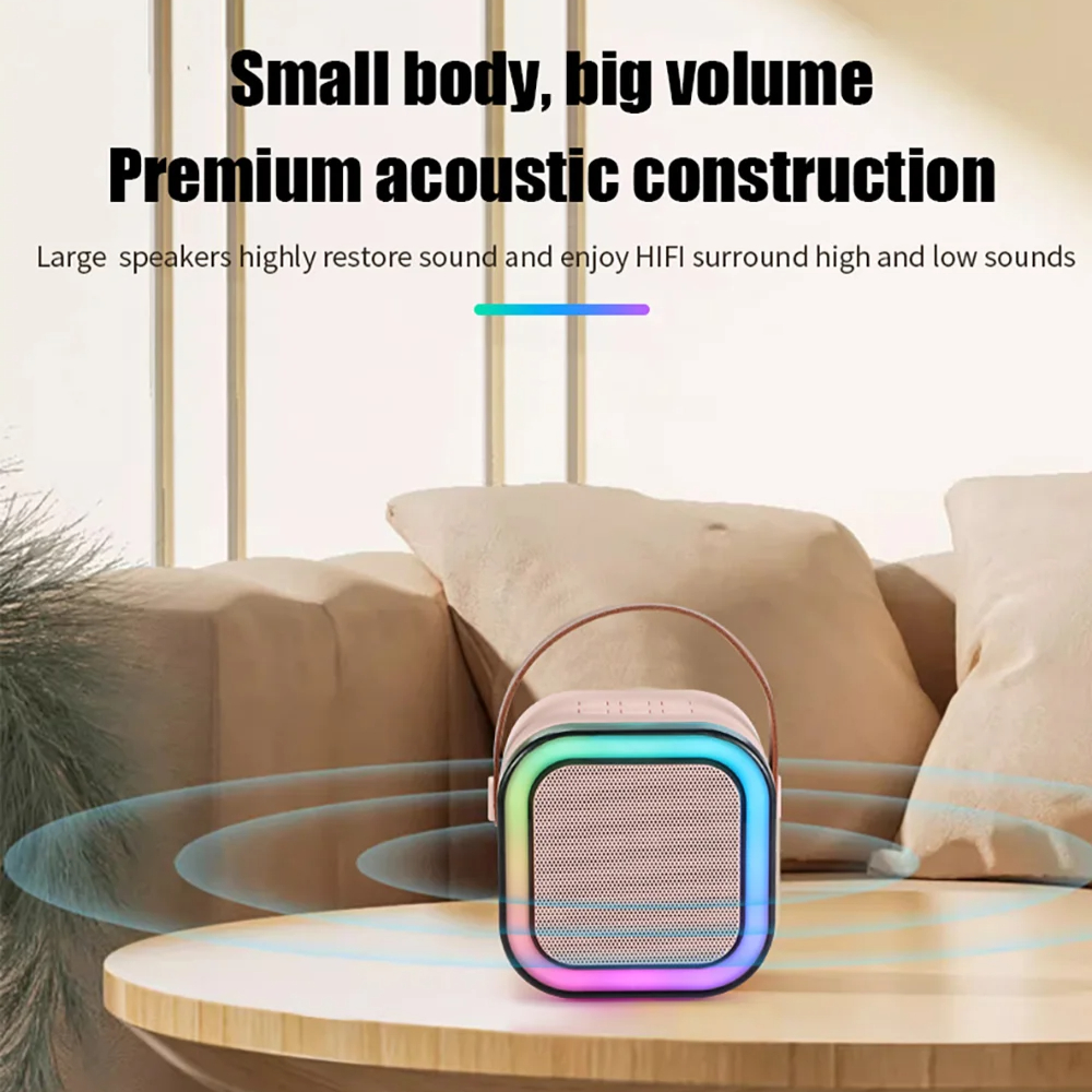 Bluetooth Draadloze Professionele Geïntegreerde Microfoons en Luidspreker voor KTV Microfoon Draagbare Kinderaudio Mike