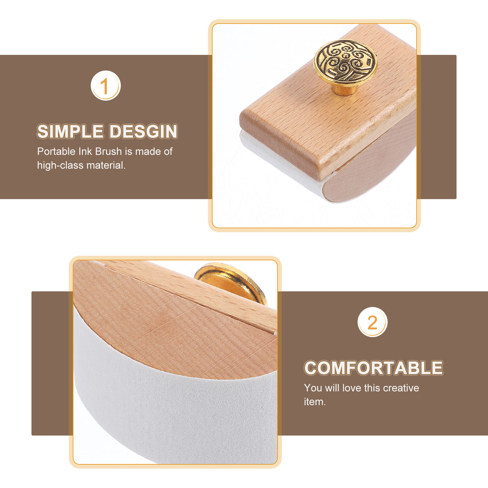 แผ่นรองเมาส์ Rocker Ink Absorber Fountain ปากกาแบบพกพา Blotter โบราณเงินอลูมิเนียมสีดํา