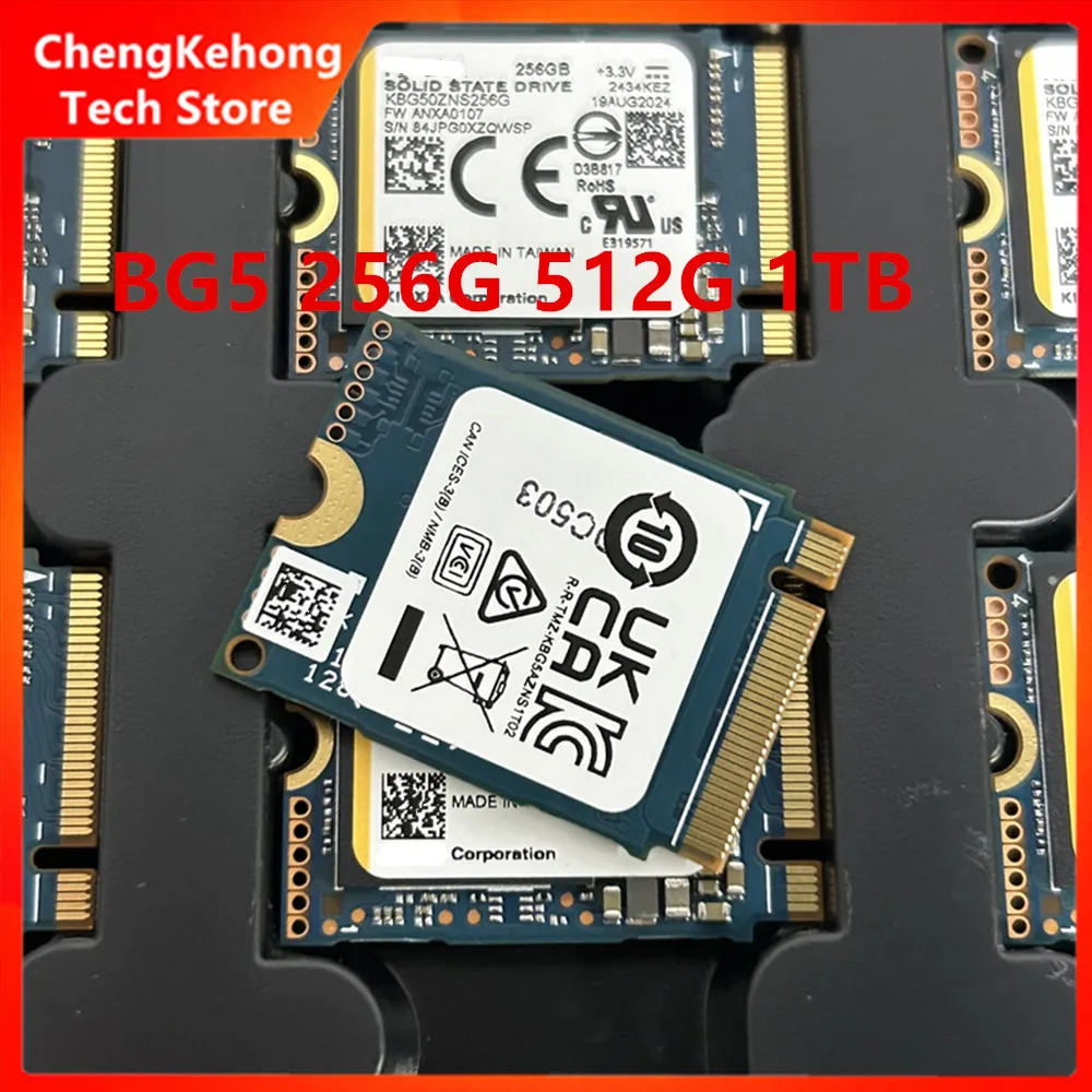 Original para KIOXIA SSD BG5 BG6 2230 256G 512G 1TB NVME PCIE4.0 M.2 unidad de estado sólido portátil compatible con cámara portátil Steam Deck