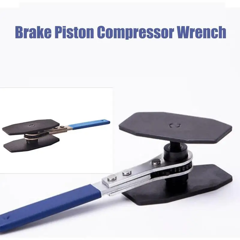 Ratchet Brake Piston Caliper Spreader Tool Stainless Steel Press Twin Quad Separator Pad Disc Repair Kits Brake Caliper Tool