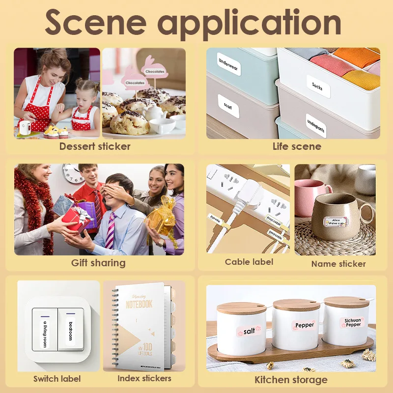 P15 เครื่องพิมพ์สติกเกอร์ 12*40 มม.เทปฉลากเครื่องพิมพ์ความร้อนกระดาษ 160 PCS/ม้วนใช้งานร่วมกับ Phomemo D30 Marklife p12 P11 Labelle