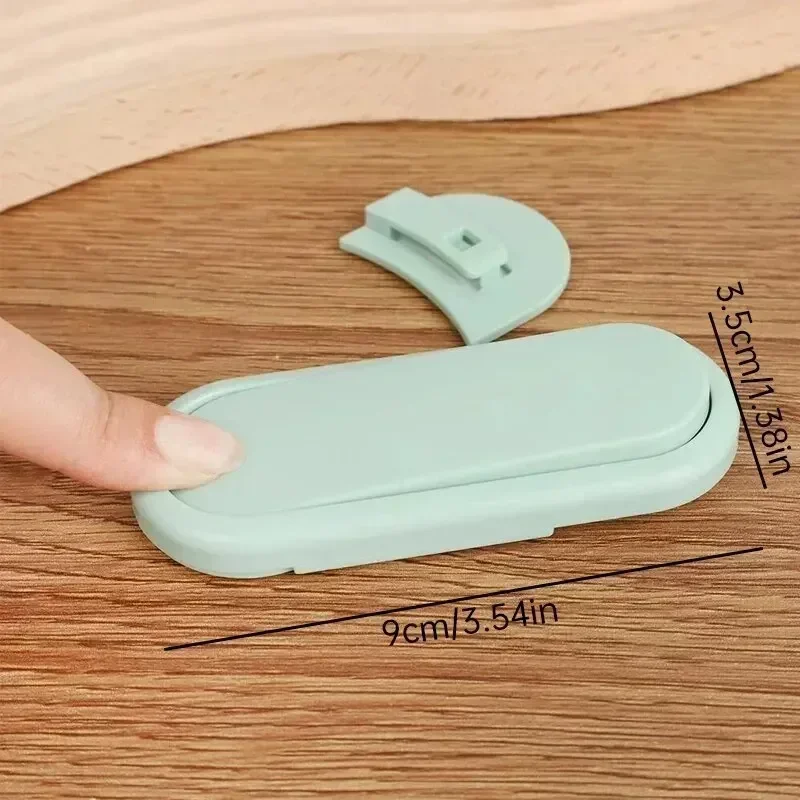 Trava de segurança para gaveta infantil, 5 peças, proteção para porta de armário, bebê, anti pitada, mão, fechadura invisível, porta oposta, guarda-roupa