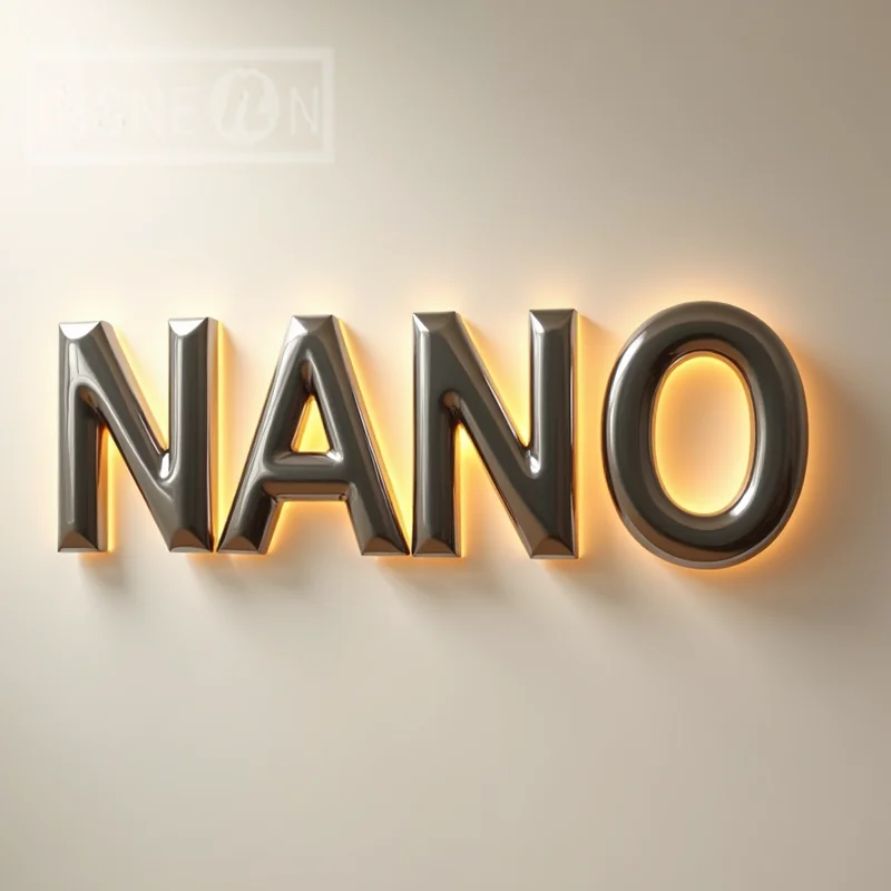 Custom 3D Metal LED Backlit Letters Sign For Outdoor Business Storefront Waterproof Advertising Display