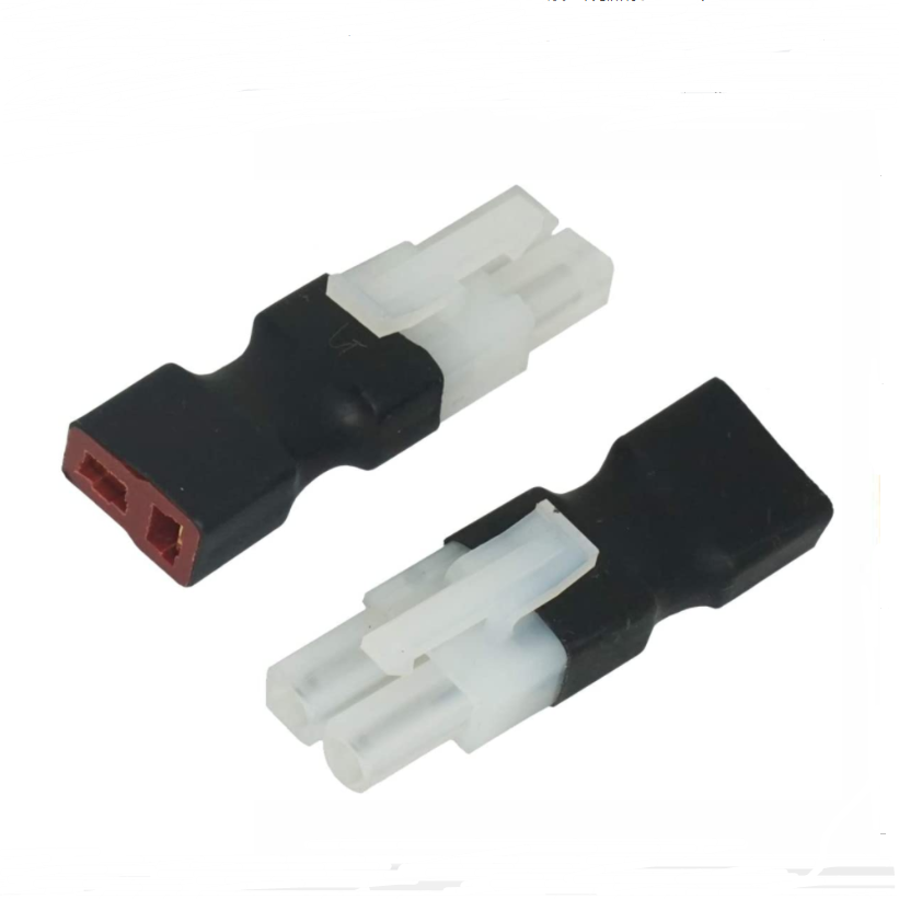 2 Pcs Deans T Plug สไตล์ Tamiya MPX Mini Tamiya ชายหญิงอะแดปเตอร์ไร้สายเชื่อมต่อปลั๊กสําหรับ RC FPV Drone รถ Lipo แบตเตอรี่
