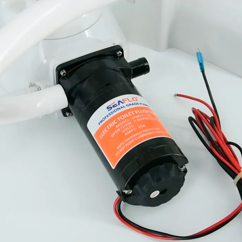 Горизонтальный насос для слива в туалете, 12 В, 24 В