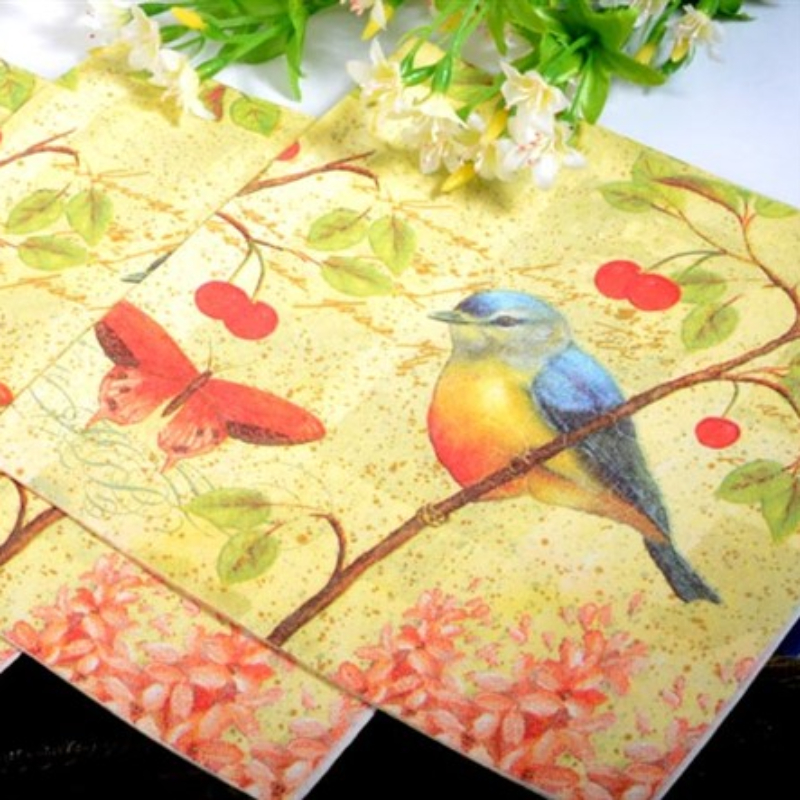 Napperon créatif en papier 33cm, 10/20 pièces/sac