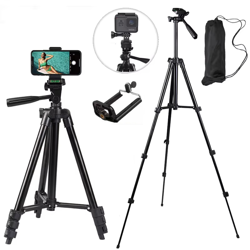 3120 штатив для телефона 100 см универсальный штатив для камеры держатель для телефона легкий универсальный фотография для Xiaomi Huawei DSLR