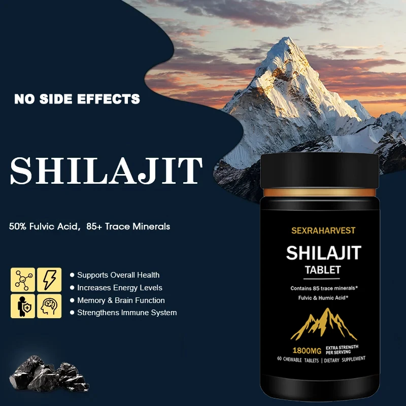 Original Shilajits High Purity Mineral Supplements Natural Organic Shilajit with 85+ Trace Minerals Enhance Men Performance