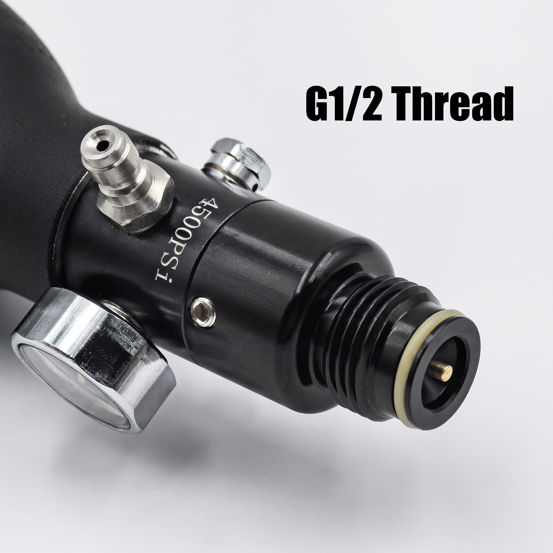HPA 4500psi цилиндр Воздушный бак Регулятор клапан выход 800psi до 3000psi M18 * 1,5 для дайвинга альпинизма Homebrow