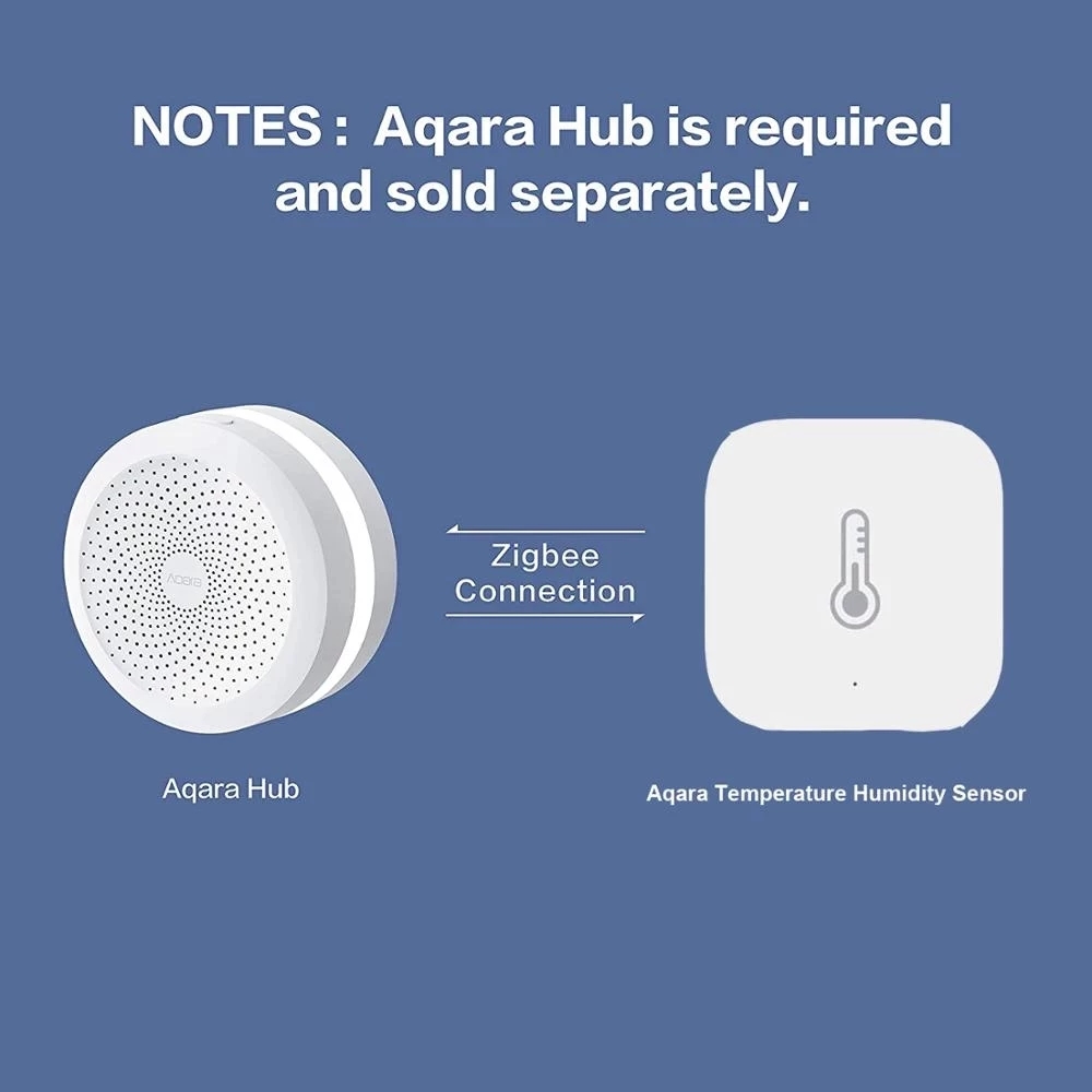 Aqara-Sensor inteligente de temperatura, presión de aire, humedad, ambiente, Zigbee, Control remoto inteligente para aplicación Mi Home Aqara Home