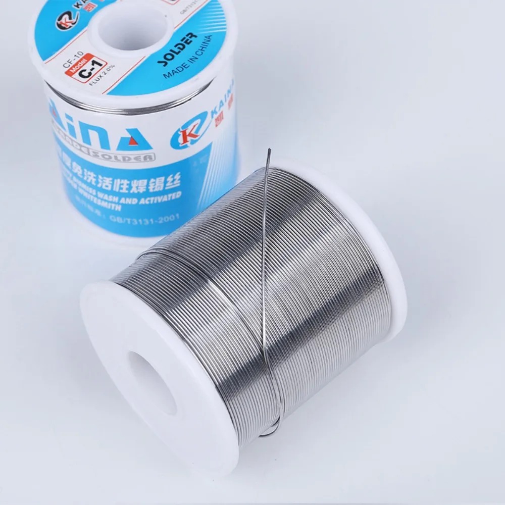 450/100/50g CF-10 fio de solda estanho 0.5/0.6/0.8/1.0/1.2/1.5/2.0mm rolo limpo resina núcleo de solda fio de solda fluxo carretel tubo