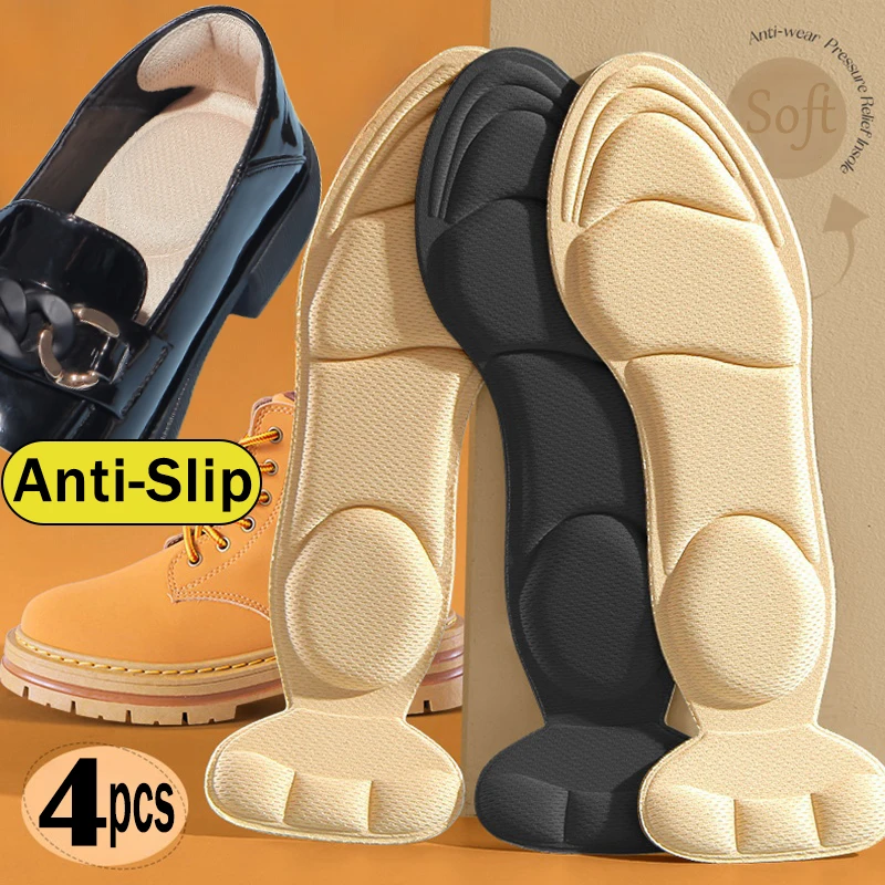 1/2Pair Memory Foam Sottopiede Pad Inserti Tallone Post Indietro Traspirante antiscivolo per Scarpe Tacco Alto Inserto Protezione Scarpe Solette