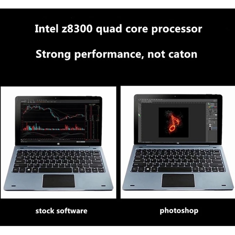 Mit Pin Docking Tastatur 11,6 Zoll NC01 Windows 10 Tablet PC Quad Core 4 GB RAM 128 GB ROM Netbook 1920*1080 IPS HDMI-kompatibel