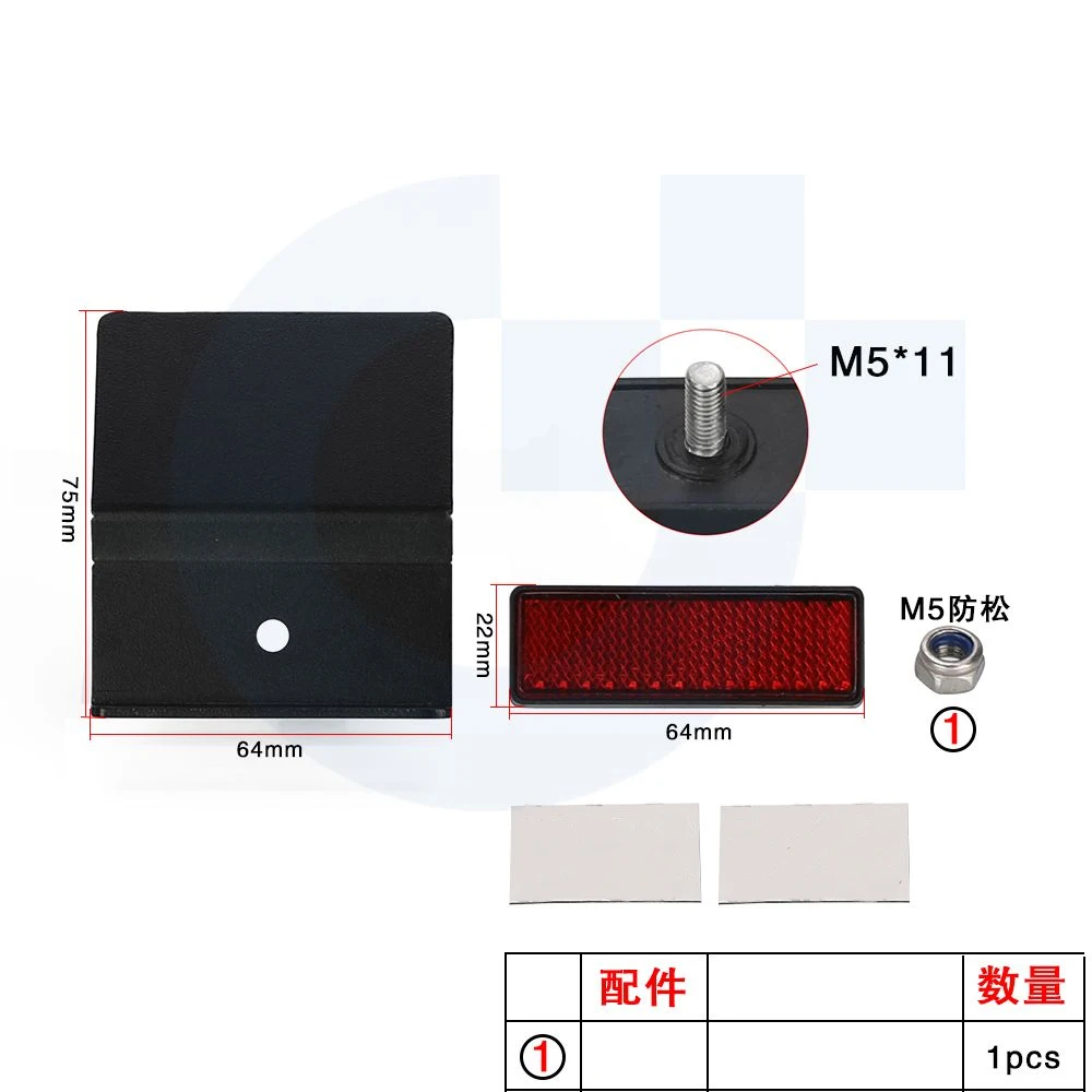 Para Honda CRF300L RALLY CRF300RX CRF300RL CRF300 CRF 300 L RL accesorios de motocicleta soporte para matrícula extender Reflector trasero