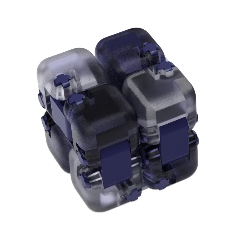 Xiaomi Mitu カラフルなフィジェット キューブ スピナー 7 サプライズ指先ビルディング ブロック レンガおもちゃパズル組み立て新しい