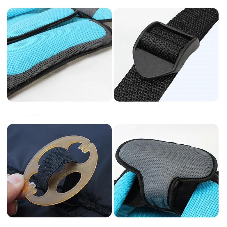 Di Động Gấp Trẻ Em Đệm Ghế Xe Ô Tô Ghế An Toàn Trẻ Em Ghế Đơn Giản Phong Cách Ghế Ngồi Ô Tô Cho Bé Cố Định Con Ăn/giường Multipurpos
