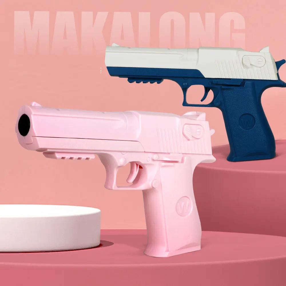 Pistole giocattolo per bambini Pistola in plastica Pistola manuale Pistola giocattolo Schiuma Dardo Blaster Modello di tiro Lanciatore per ragazzi Ragazze Giochi all'aperto