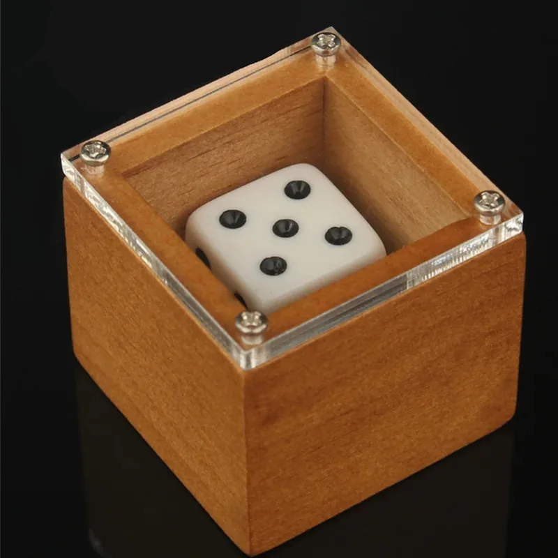 Nuovi dadi magici Oggetti di scena magici Trucco di dadi Numero di punti Cambia dadi Puntelli di illusione di palcoscenici magici Giocattoli per bambini Adulti