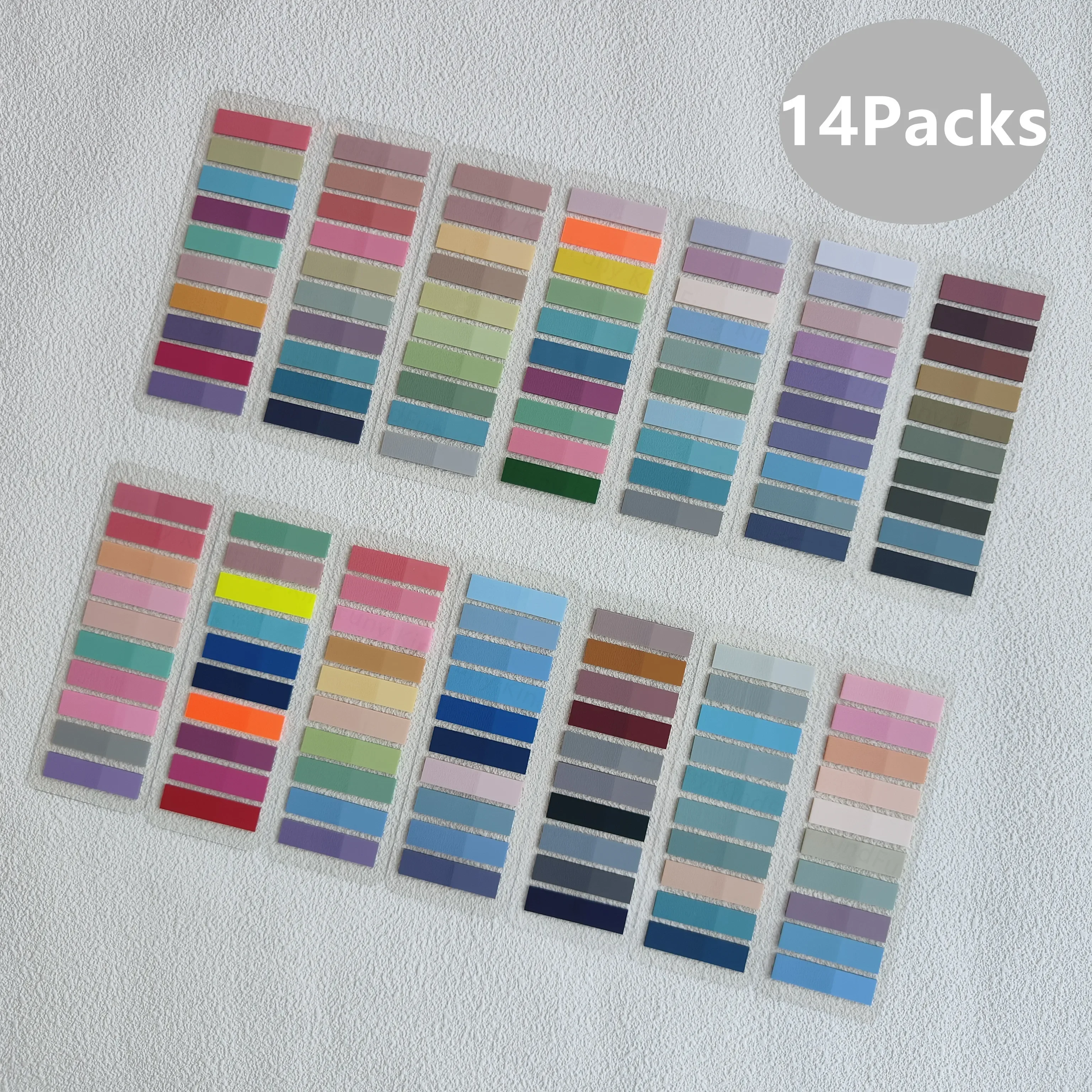 3600Pc Index Tabs Self Adhesive Page Markers Transparent Waterproof Sticky Notes Classify Files Flags Posted It Planner Stickers